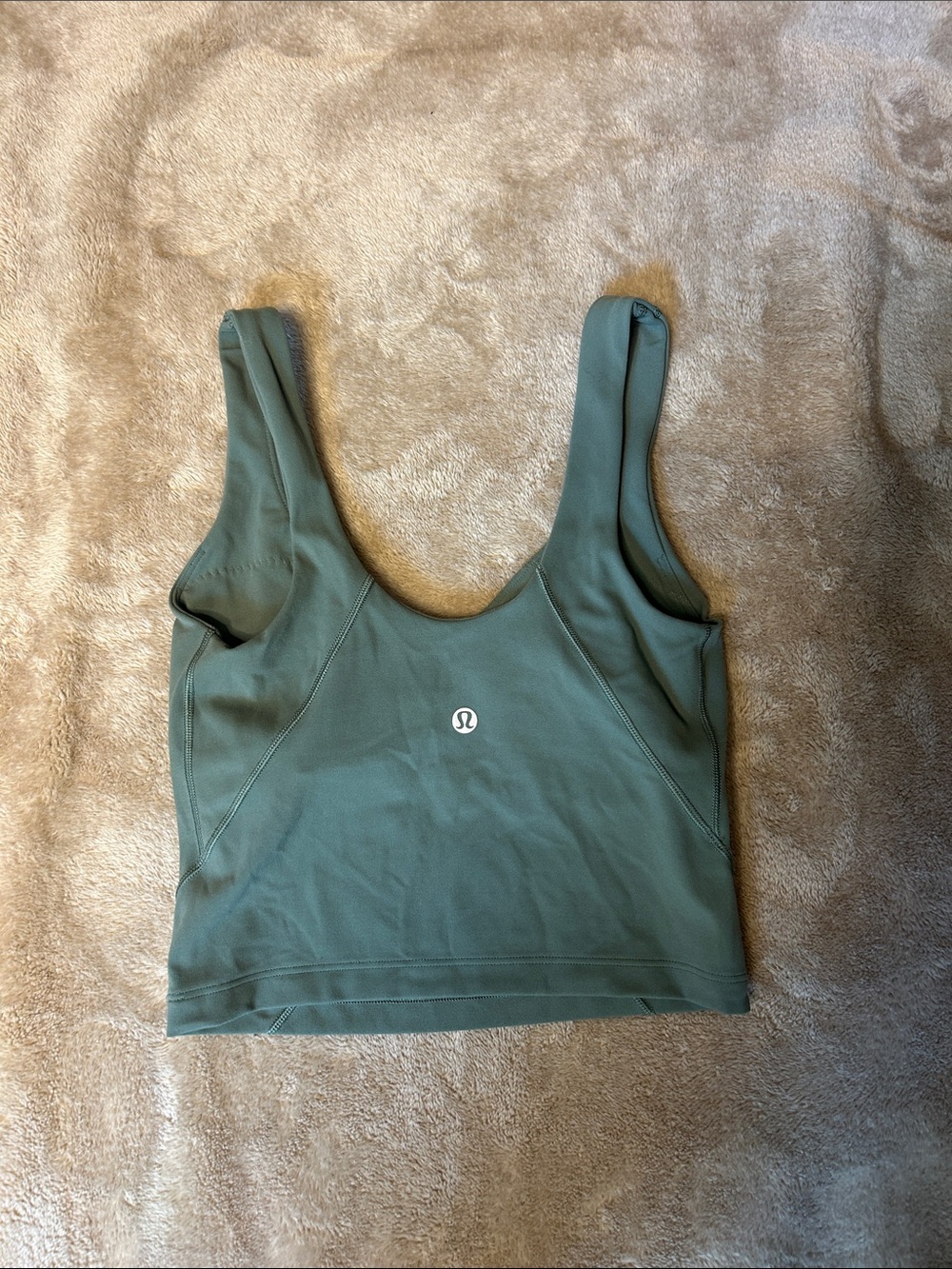lululemon athletica Green Tank Top
